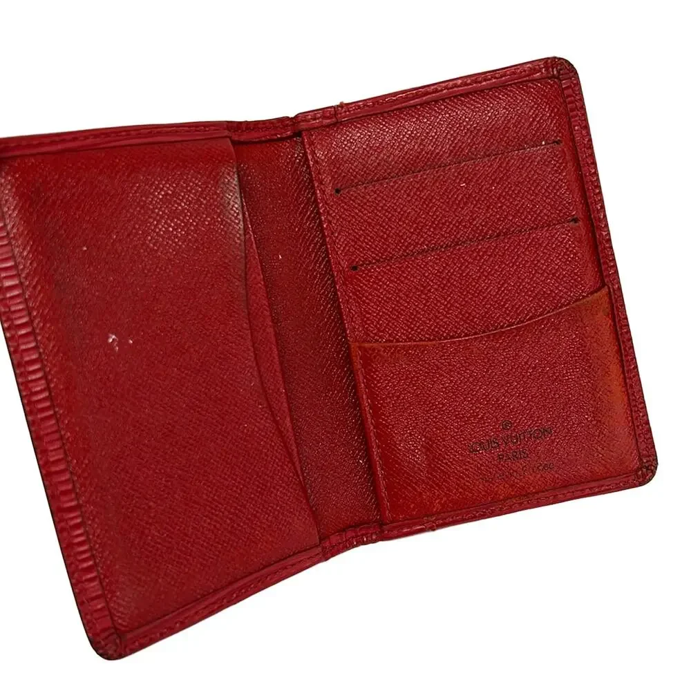Louis Vuitton Organizer de Poshe Epi Card Case M63587